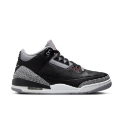 Air Jordan 3 en Cuir - Qualité Supérieure et Durabilité