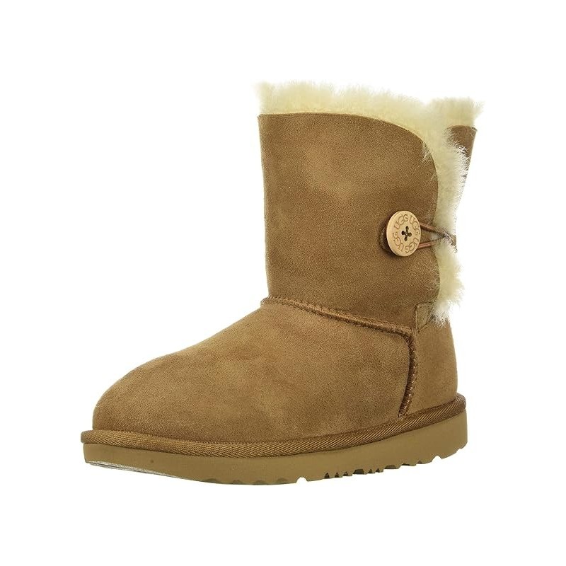 UGG K Bailey Button II Bottes Enfant Texture Agréable Contact